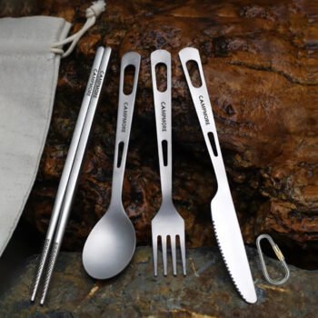 Titanium Cutlery Set