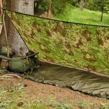 Camo Bushcraft Tarp