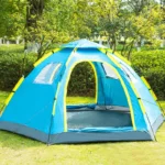 Fully-automatic outdoor camping tent tourism tents 6 - 8 hexagonal big tent/6-8persons large family automatic camping tent