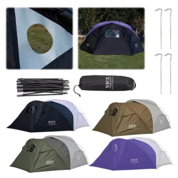 Single Layer Expansion Tent 2 Person Portable Double Expansion Tent Waterproof Camping Sleeping Tent for Expanding Tent Space