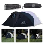 Outdoor Camping Expansion Tent 2 Person Single Layer Expansion Tent Waterproof Camping Sleeping Tent for Expanding Tent Space