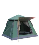 4-5 Person Quick Opening Camping Tent Outdoor Automatic Tent Double Layer Summer Large Family Party Travel Tent