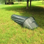 Backpacking Travel Camping Tent Outdoor Fishing Single Person Portable Sleeping Bag Ultralight Waterproof Hiking Adults Thermal