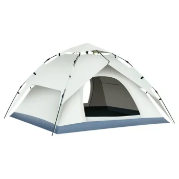 Tent Outdoor Fully Automatic Folding Camping Beach Speed Open 3-4 People Double Layer Camping Thickened Rain Proof