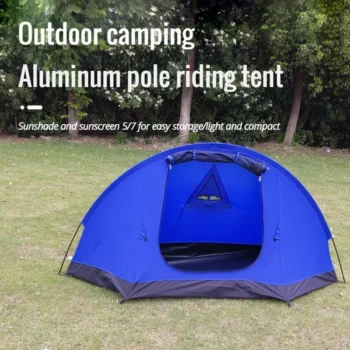 Outdoor Camping Tent Single Person Riding Camping Tent No Need To Build Portable Folding Waterproof Against Rainstorm